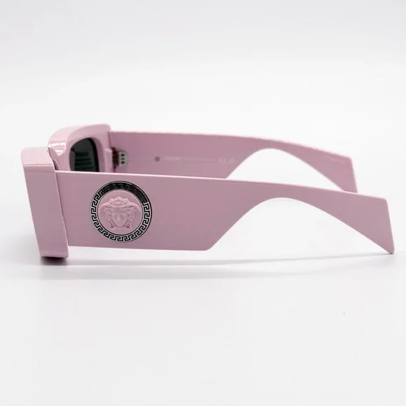 NEW VERSACE VE4474U 5485/87 SQUARE PINK GRAY WOMEN SUNGLASSES VERSACE MOD 4474-U - Picture 6 of 10